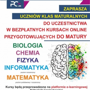 Politechnika Częstochowska - bezpłatne kursy online dla maturzystów